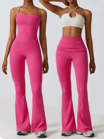 Zoorie Sexy Backless Double Style Jumpsuit