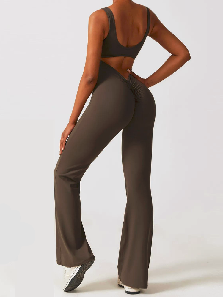 Zoorie Hollow Backless Scrunch Jumpsuit 2.0