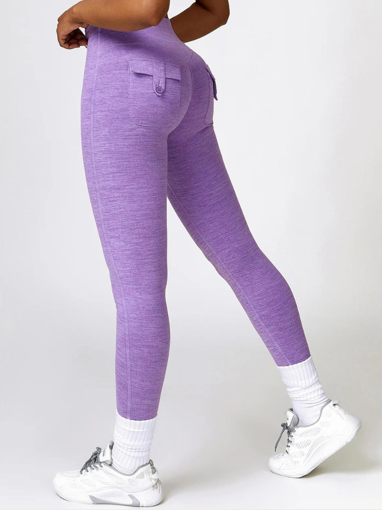 Zoorie High Waist Solid Leggings