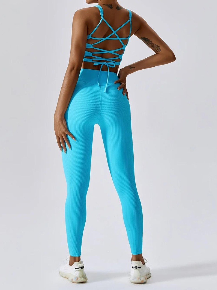 Zoorie Solid Color Rib U Sport Set