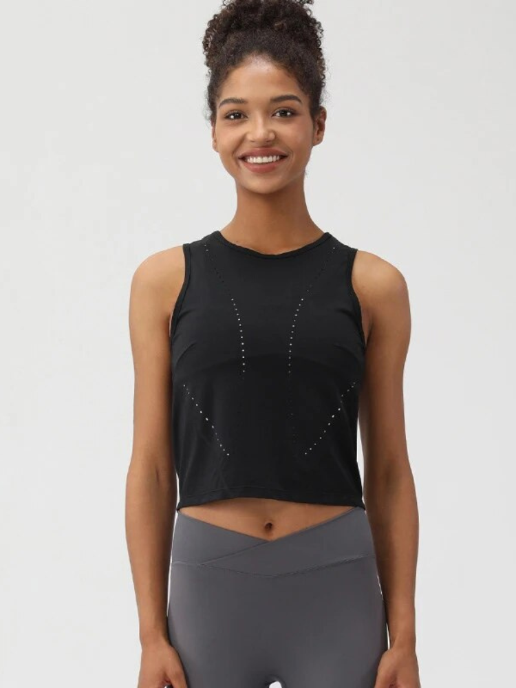 Zoorie Sexy Smock Gym Top Tank